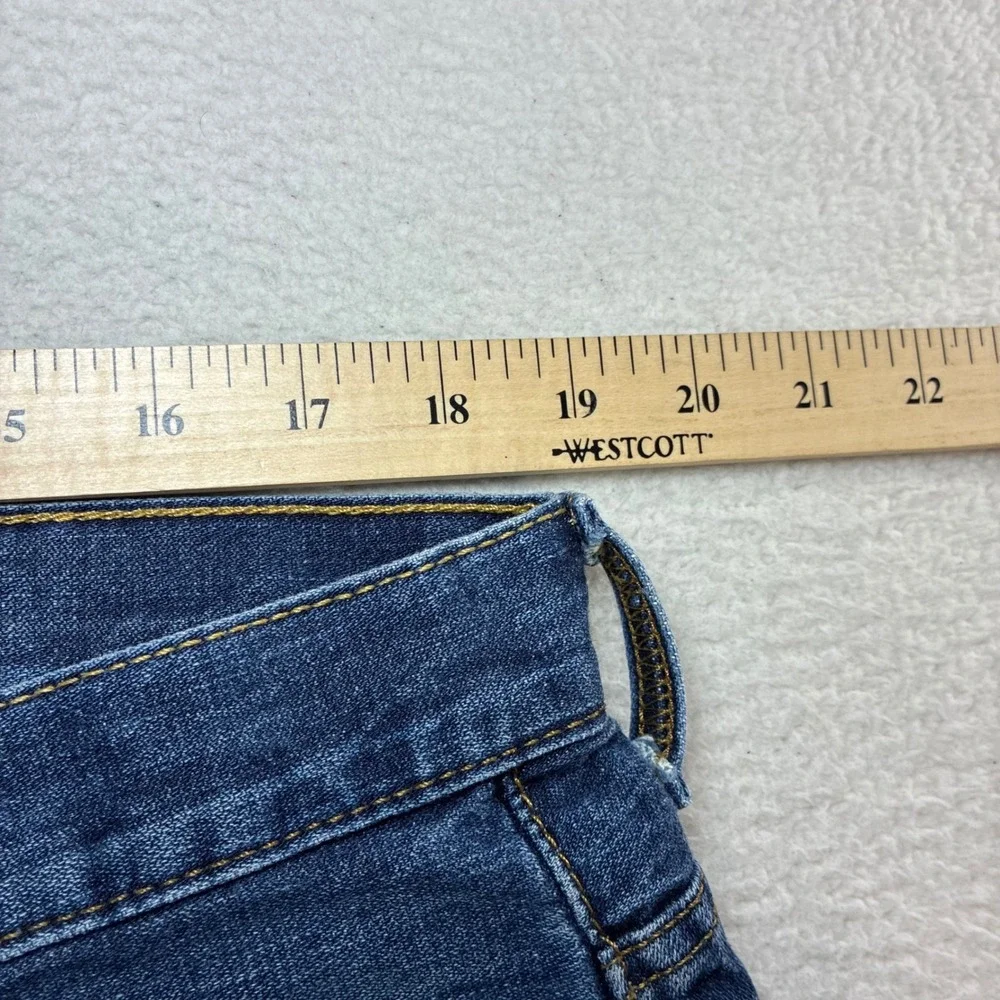 Levis‎ 569 Loose Straight Jeans Men 36x32 Blue Faded Skater Baggy Whiskered